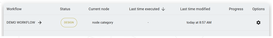 Workflow saved